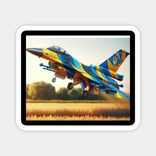 Ukrainian F-16 Magnet