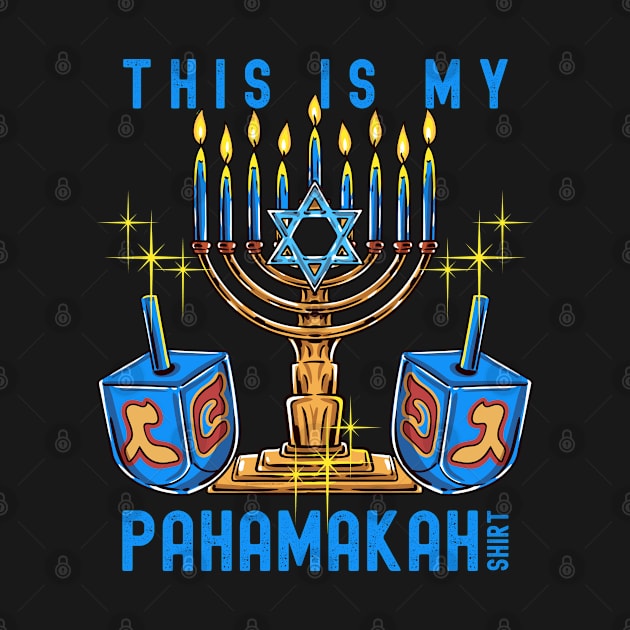 This is my Pajamakah Shirt Funny Jewish Pun Hanukah by creative