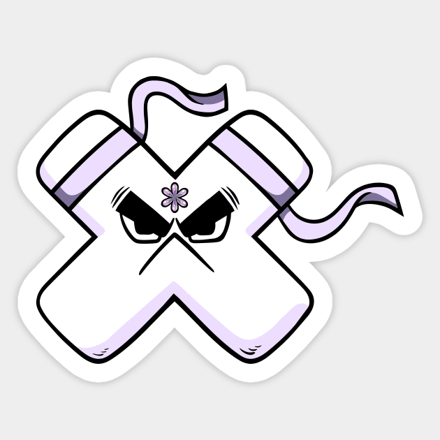 X, Alphabet Lore - Alphabet Lore - Sticker