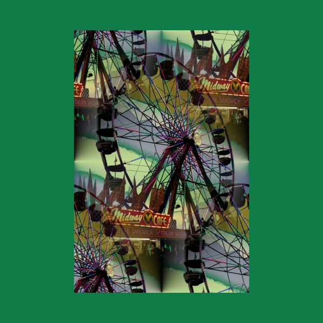 Ferris Wheel in a Carnival Sky by MJDiesl