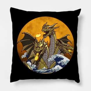 King of the dragon Pillow