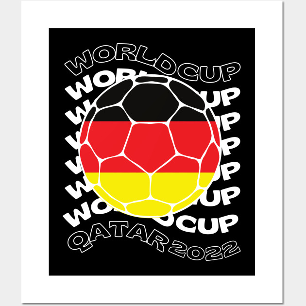 Germany World Cup 2022 Poster for Sale by shirtcrafts