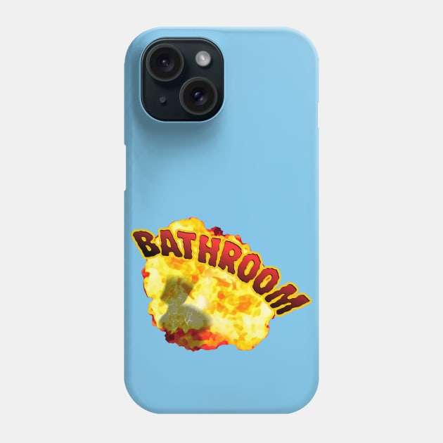 BATHROOM!!! Phone Case by CreatureCorp