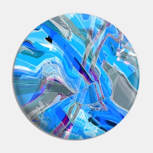 Digital abstract art 1.9 Pin