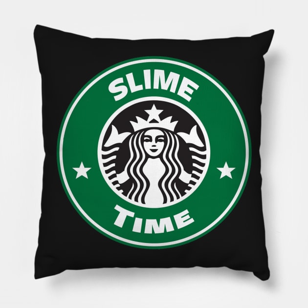 Slime Time Pillow by Duplicitous