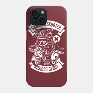 Riding like a samurai Phone Case