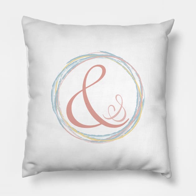 Ampersand & baby Pillow by Slownessi