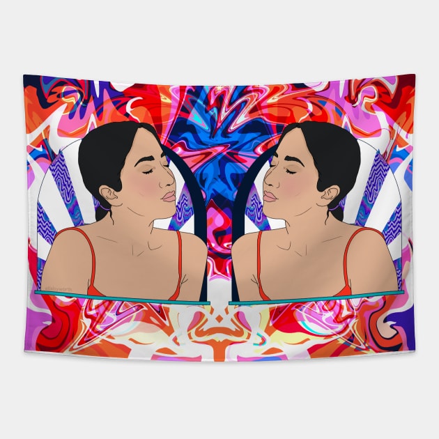 LSD Tapestry by Ella Byworth 