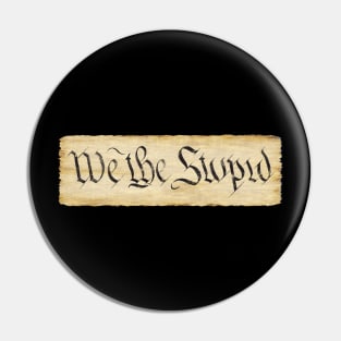 We The Stupid Pin