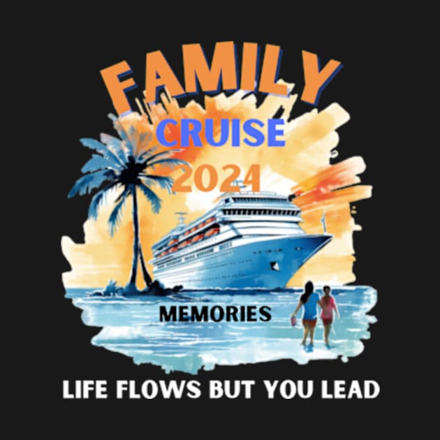 Make Memories Together Family Cruise 2024 Vacation T-shirt by PC SHOP