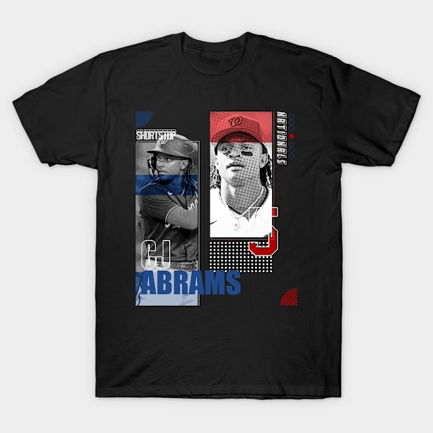 Rinkha CJ Abrams Baseball Paper Poster Nationals 7 T-Shirt