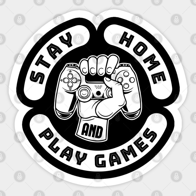 STAY CALM AND PLAY GAMES - Stay Calm And Play Games - Sticker