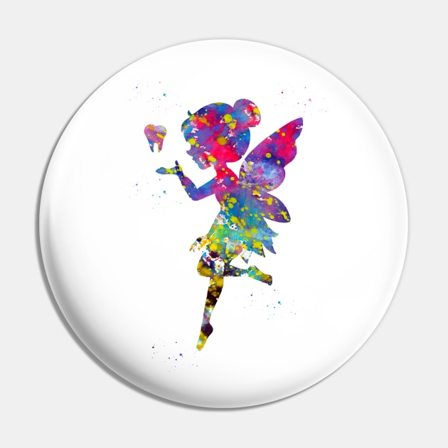 Tooth Fairy Pin by erzebeth