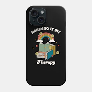 Reading Is My Therapy Phone Case