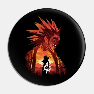 Dancing Flames Pin