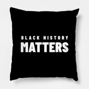 Black History Matters Pillow