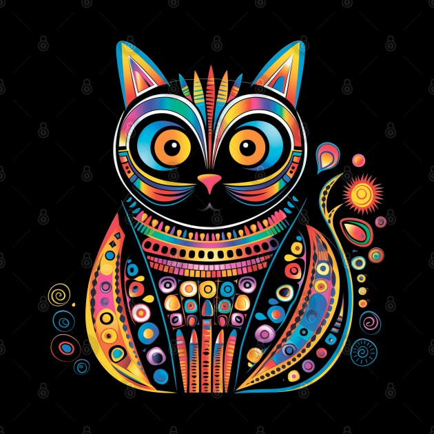 Art cat, beautiful bright illustration. by Art KateDav