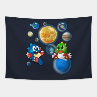 Bubble Bobble Universe Tapestry