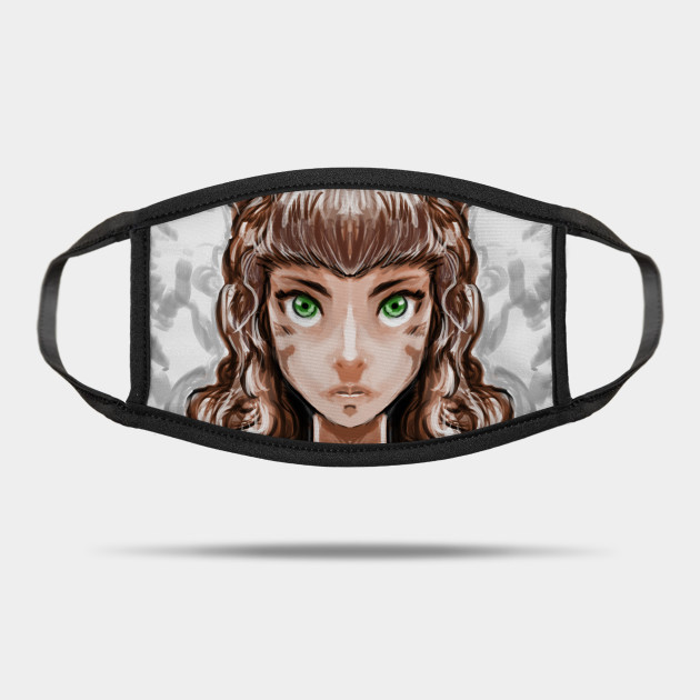 Cat Girl Anime Manga Otaku Mask Teepublic
