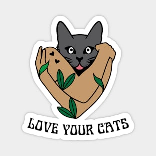 Love Your Cat Magnet