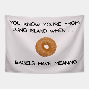 Long Island Bagel (Light Colors) Tapestry