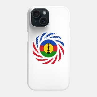 New Caledonian American Multinational Patriot Flag Series Phone Case