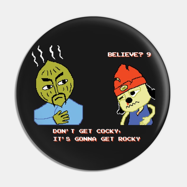 It's Gonna Get Rocky Pin by ZombieMedia