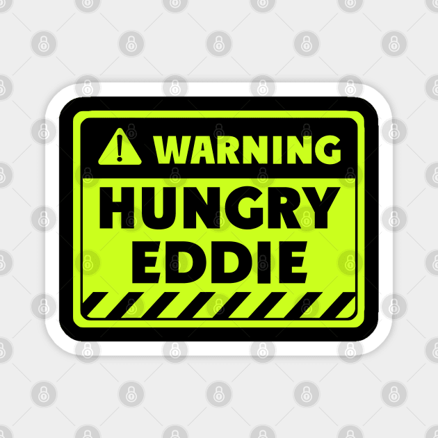 hungry Eddie Magnet by EriEri