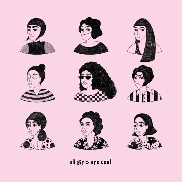 All Girls Are Cool by Nicole Marra