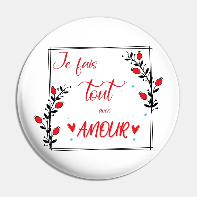 je fais tout avec amour Pin by ChezALi