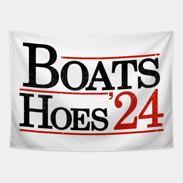 Boats and Hoes 24 Tapestry by Riel