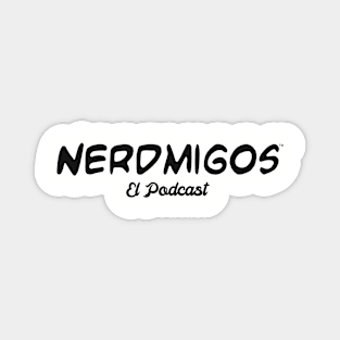 Nerdmigos Podcast Logo Light Magnet