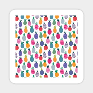 Doodle Pineapples Magnet