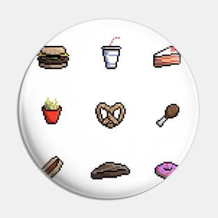 Pixel Food Pin