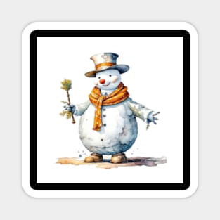 Snowman Magnet