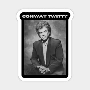 Conway Twitty Magnet