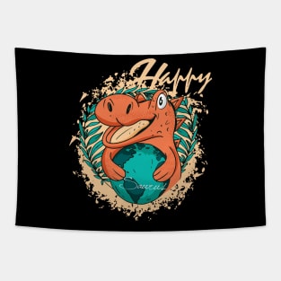 Daddysaurus Papasaurus Tapestry