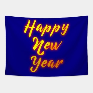 Happy New Year Tapestry