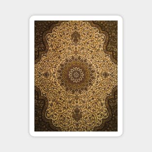 Royal Palace Cat carpet pattern Magnet