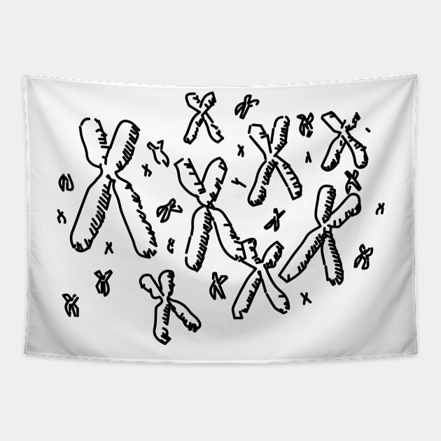 Chromosomes Tapestry by Souna's Store