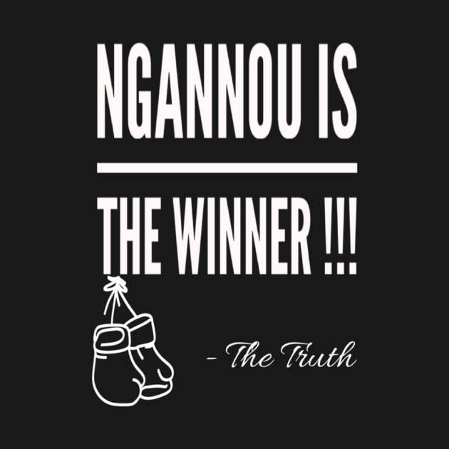 Ngannou is the winner by NewBigCity