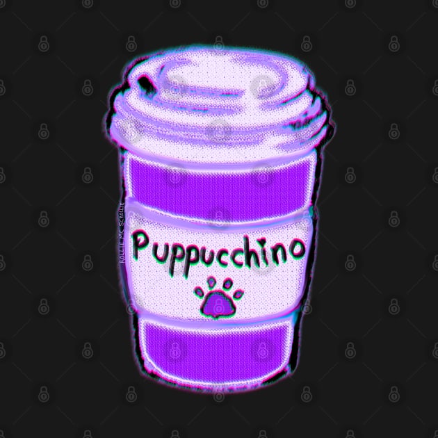 Puppuccino Pup Cup Purple by ROLLIE MC SCROLLIE