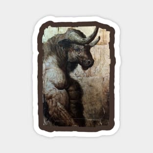 Cornered Minotaur Magnet