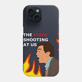 The Office Fire Scene Phone Case