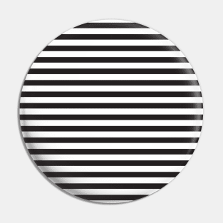 Black and white horizontal stripes Pin