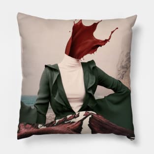 Green Lady Pillow