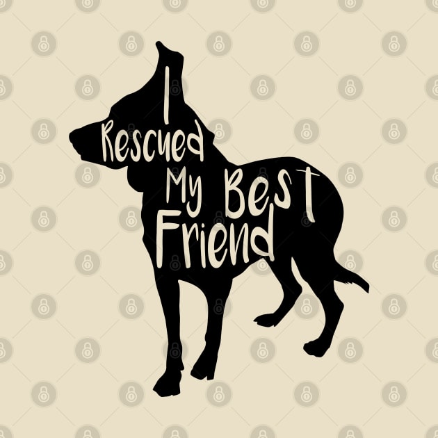 Rescue Dog Best Friend by shanestillz