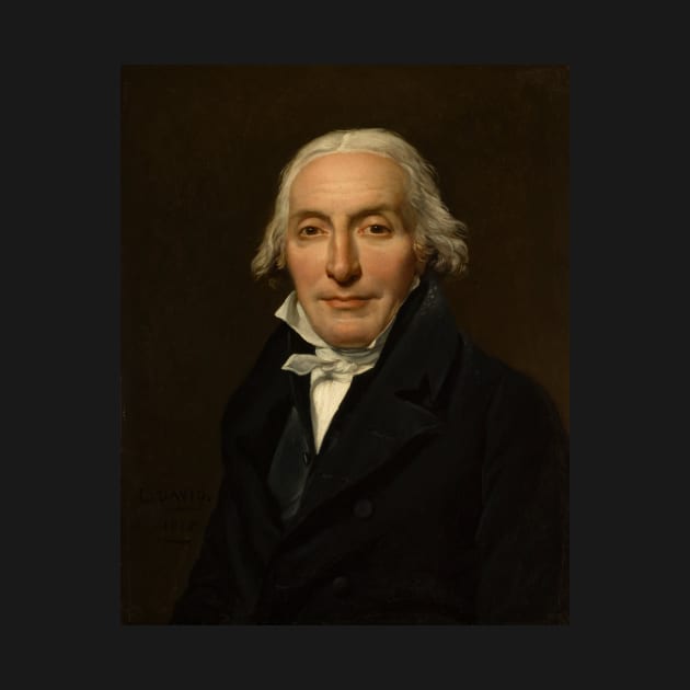 Portrait of Jean-Pierre Delahaye by Jacques-Louis David by Classic Art Stall