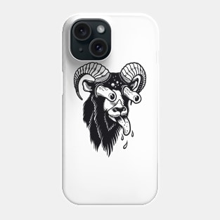 goat head Phone Case