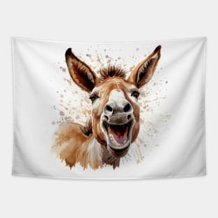 Happy Donkey Tapestry